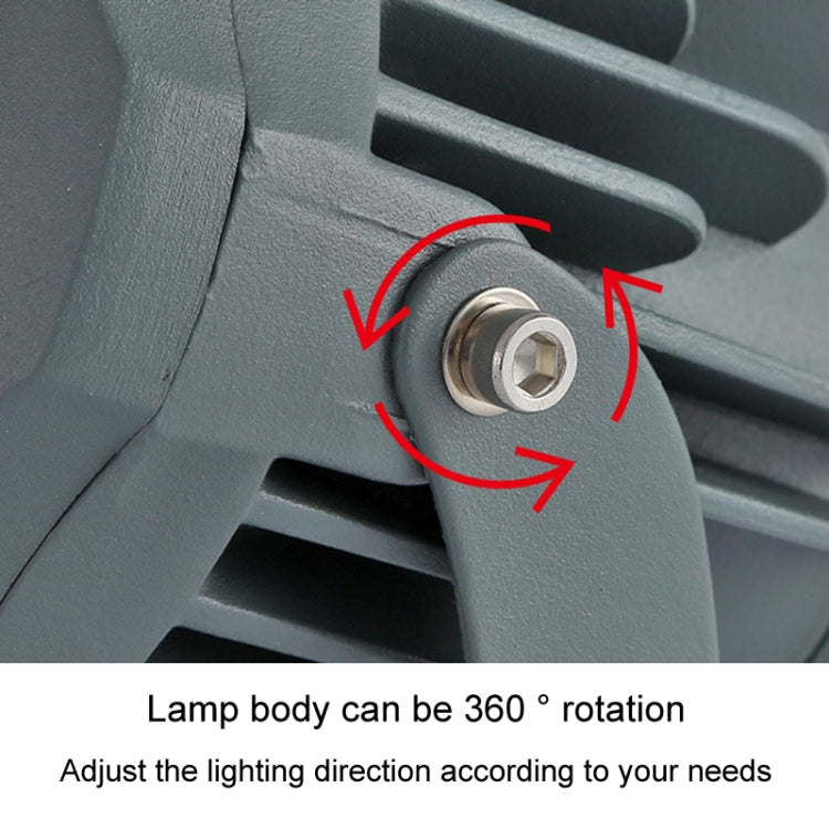 Hjemix | LED Flomlys COB Utendørs Vanntett Spotlight Billboard Lys Hage Lampe, Farge: 20W 2 Fargevalg 1