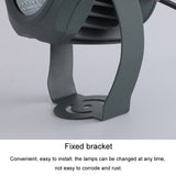 Hjemix | LED Flomlys COB Utendørs Vanntett Spotlight Billboard Lyskaster Hagelampe, Farge: 20W 7 Farger