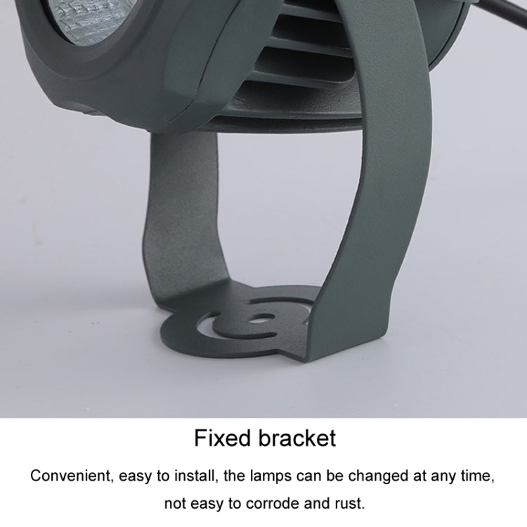Hjemix | LED flomlys COB utendørs vanntett sterklys reklameskiltlampe hagelampe, Farge: 30W 7 farger