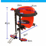 Hjemix | Fullt lukket barneseter for sykler (Rød)