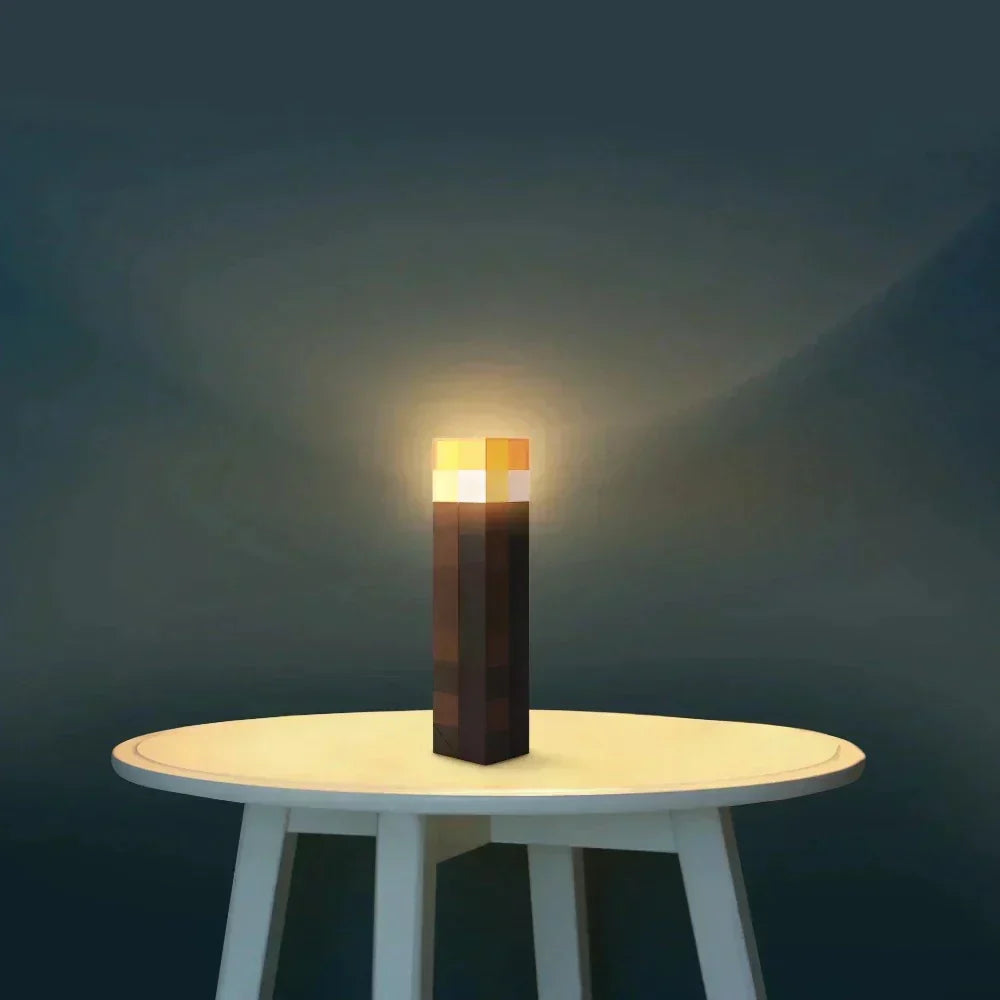 Hjemix | GlowTorch | Atmosfærisk belysning med Minecraft LED lampe