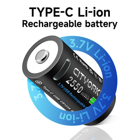 Hjemix | Oppladbart batteripakke Type-C kabel