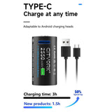 Hjemix | Oppladbart batteripakke Type-C kabel