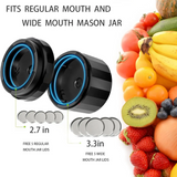 Hjemix | Elektrisk Mason Jar Vakuumforseglingssett - Bevar friskhet raskt!