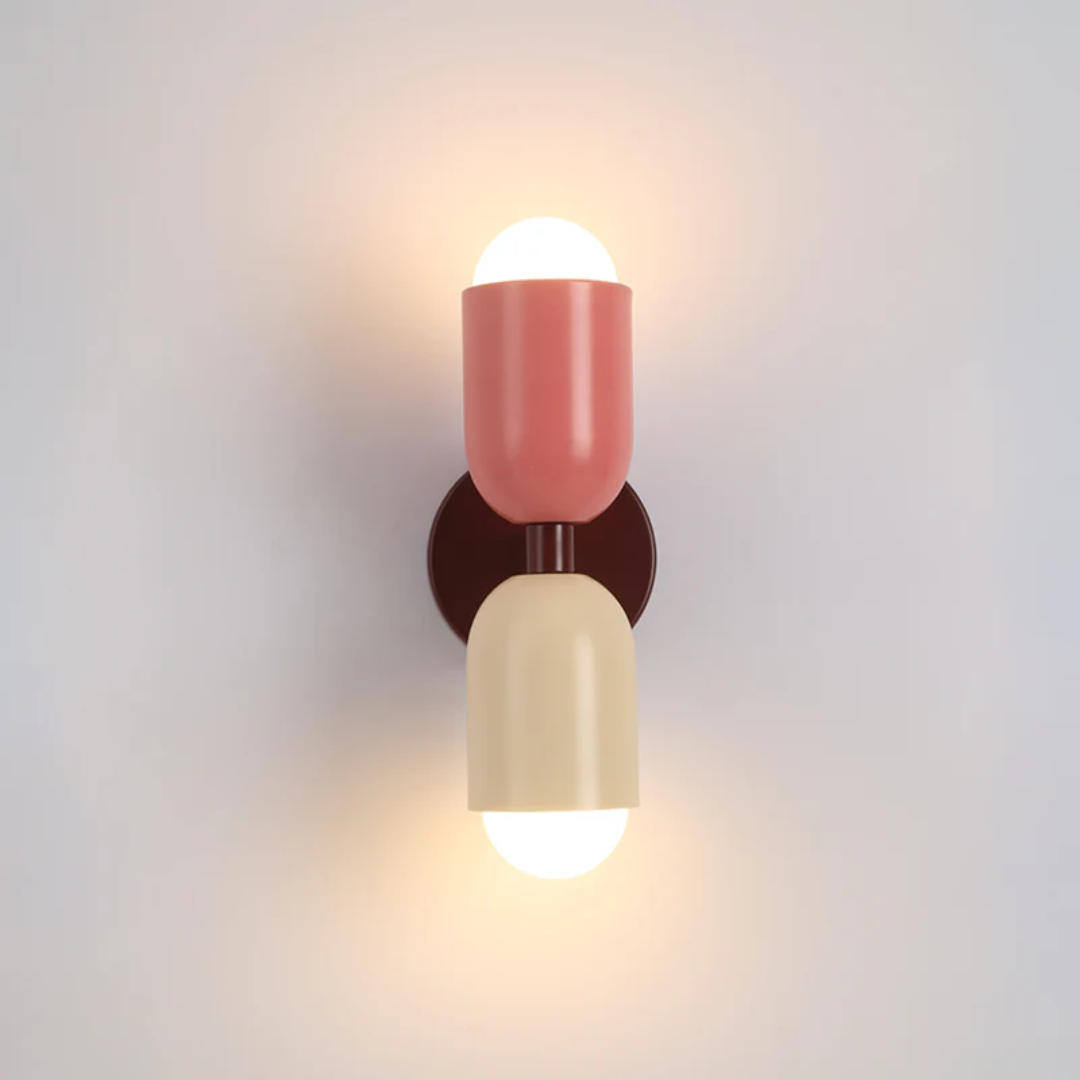Hjemix | Design Dobbeltsidig LED Vegglampe - Colorwave