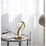 Hjemix | Lampe - Luksus Gull Möbius Ring Skrivebords Leselampe