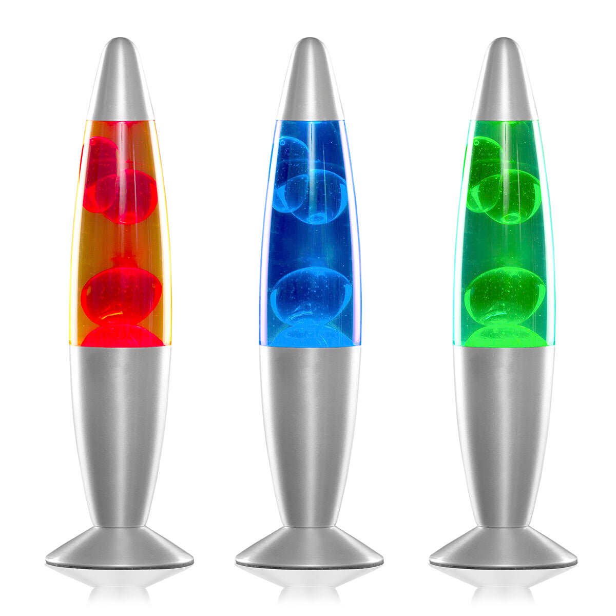 Hjemix | LavaLamp Mood Light - Fargerik LED Lava Lampe for Avslappende Atmosfære