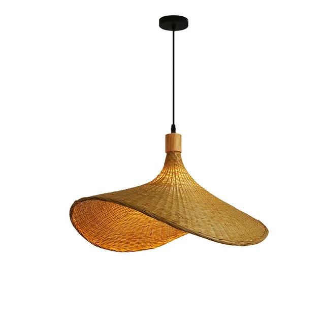 Hjemix | Hengende lampe laget av bambus