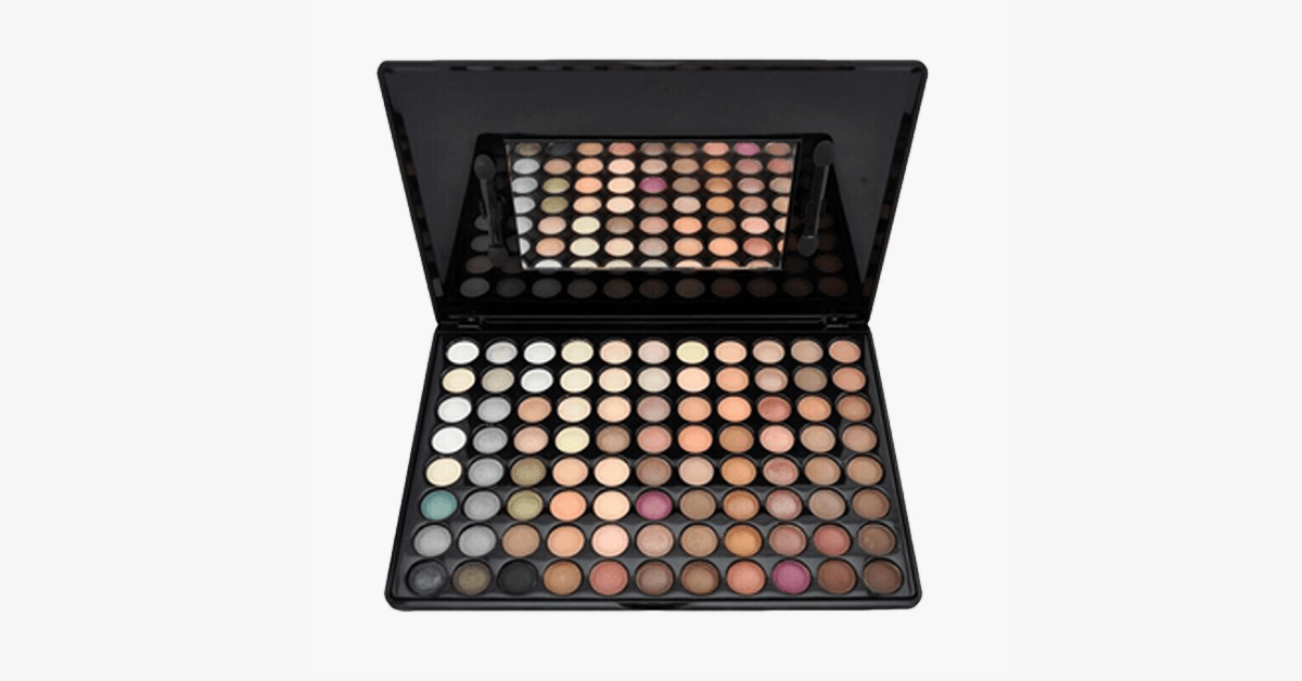 Hjemix | Varm 88 Øyenskyggepalett