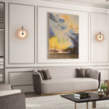 Hjemix | Hvit Alabaster Vegglampe