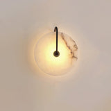 Hjemix | Hvit Alabaster Vegglampe