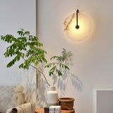 Hjemix | Hvit Alabaster Vegglampe