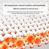 Hjemix | Vinter fleece halsbånd - Koselig halsvarmer, halsinnpakning for kaldt vær