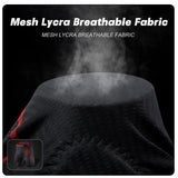 Hjemix | Pustende Mesh Sykling Shorts med Gel Polstring | Støtsikre Sykling Shorts for Menn