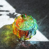 Hjemix | Iridescent Sukkerbolle med Lokk