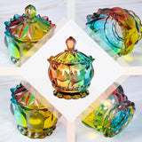 Hjemix | Iridescent Sukkerbolle med Lokk