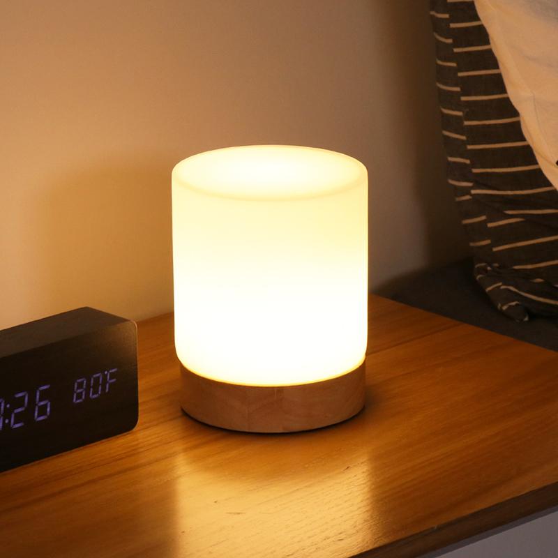 Hjemix | Minimalistisk bordlampe med berøringsfunksjon og 360° belysning