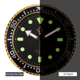 Hjemix | Stille Glitrende Veggklokke