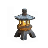Hjemix | ZenGlow - Solenergi Hage Lampe Pagoda Statue for ute