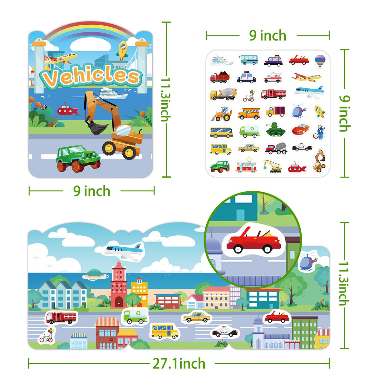 Hjemix | Gjenbrukbar klistrebok - Hold barna unna enhetene!