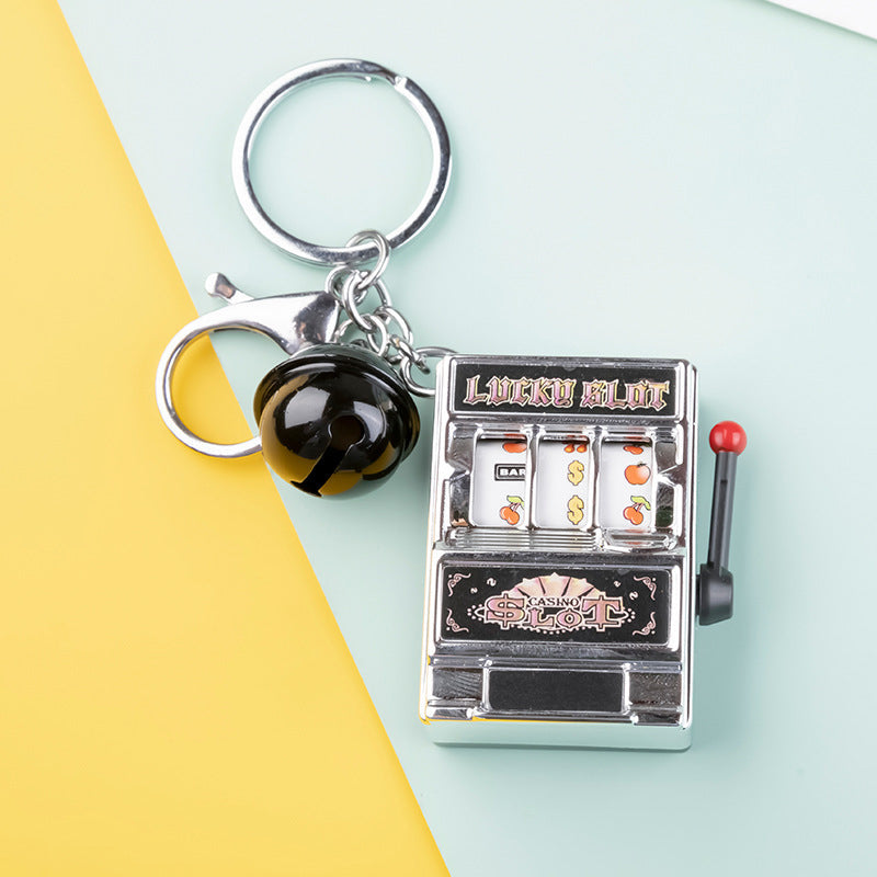 Hjemix | Nøkkelring designet som en spilleautomat
