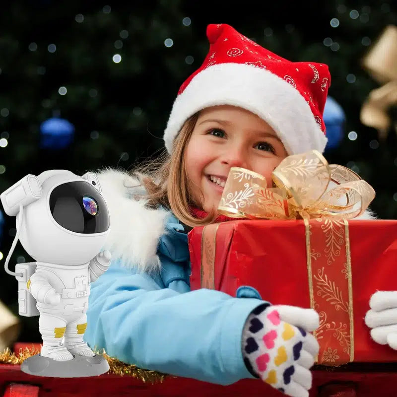 Hjemix | Astronaut Galaxy Prosjektor Flere Moduser Galaxy Nattlys med Fjernkontroll