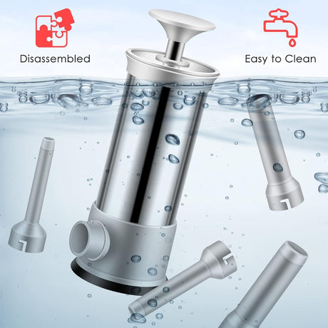 Hjemix | Pølsefyldere med 4 forskjellige størrelses fyllpipene