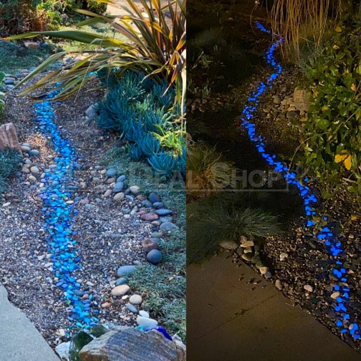 Hjemix | Glow-in-the-dark garden stones