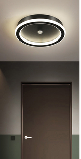 Hjemix | MotionGlide PIR Bevegelsessensor LED Taklampe | Smart Belysning | Energisparende | Perfekt for Gang & Bad