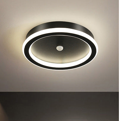 Hjemix | MotionGlide PIR Bevegelsessensor LED Taklampe | Smart Belysning | Energisparende | Perfekt for Gang & Bad