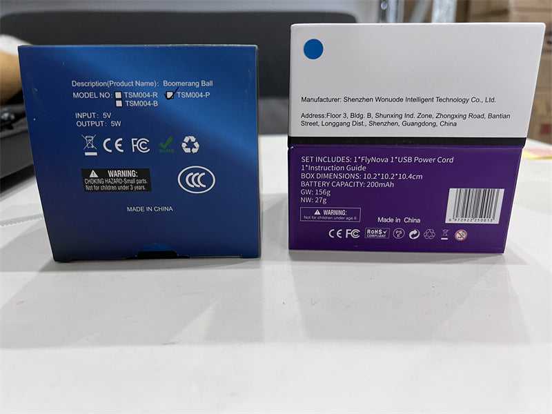 Hjemix | Flynova Pro Flyball Spinner Leke Håndkontrollert Drone Helikopter 360 Graders Roterende Mini UFO med Lys Barnegaver