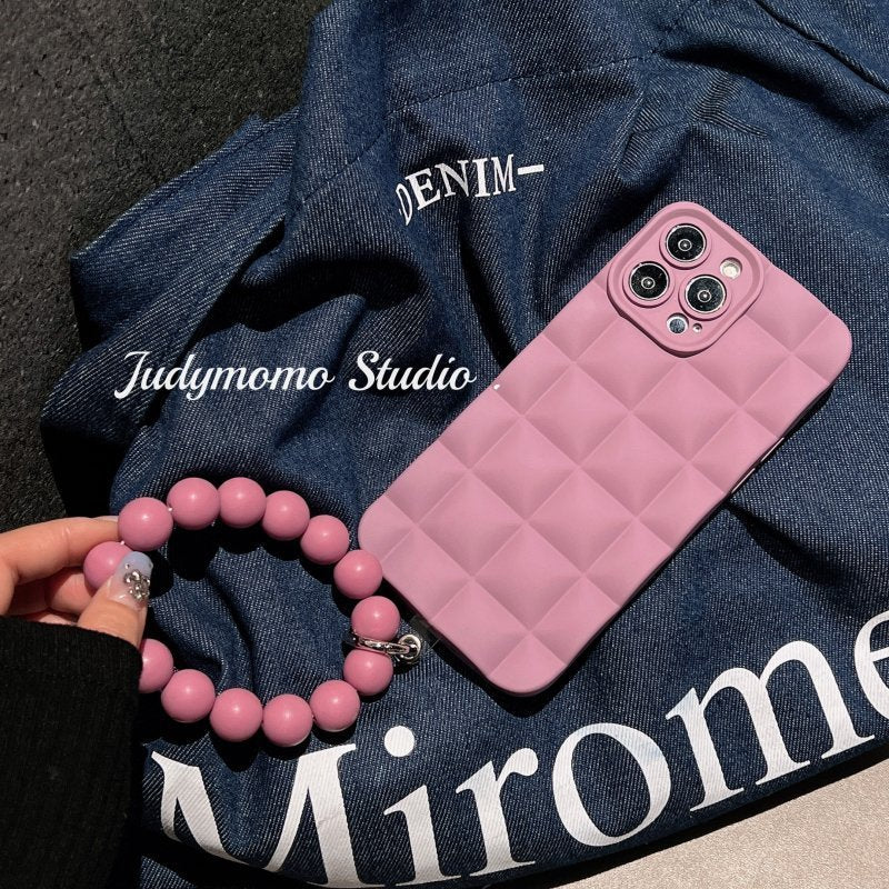 Hjemix | Frostet Perle Armbåndveske for iPhone