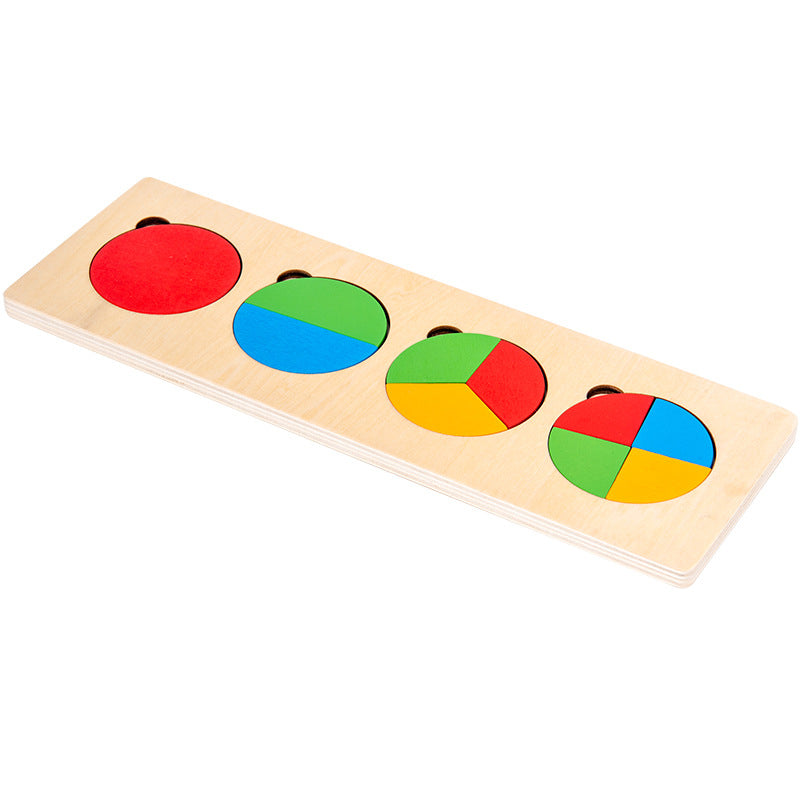 Hjemix | Montessori tre sorteringsspill med geometriske former