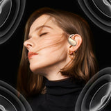 Hjemix | Trådløse ørepropper med åpent øre og LED-skjerm