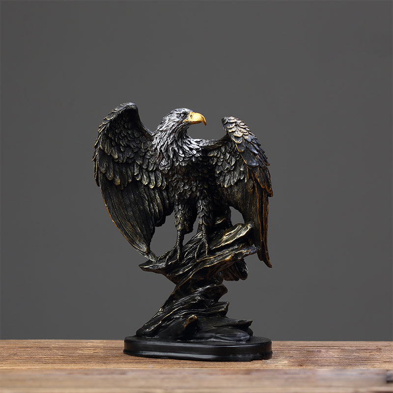 Hjemix | Eagle Spreading Wings Ornament Hjem Dekkene