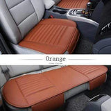 Hjemix | Lær Bambusaktivert kull bilsetepute - luktabsorberende (Fire sesonger universell)