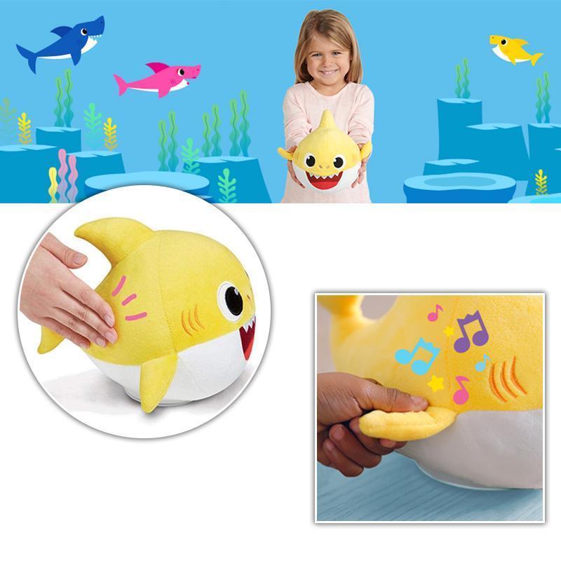 Hjemix | Kosedyr Plush syngende Baby Shark Perfekt gave til barn