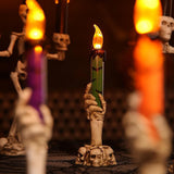 Hjemix | Halloween Spøkelse Hånd Elektronisk Skjelett Lys Halloween Fest Bar Rekvisitter Dekorasjon Glitter Lampe