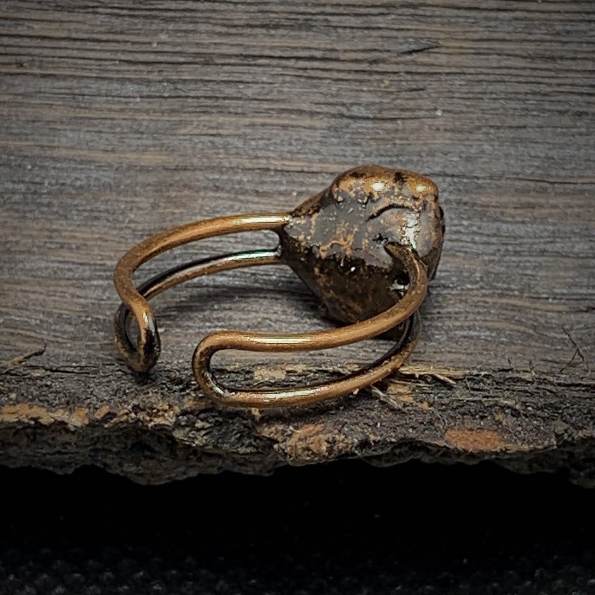Hjemix | Naturlig Ubehandlet Fødselsten Ring - Selina