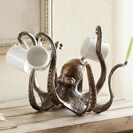 Hjemix | Octopus Koppholder Borddekorasjonsstatue