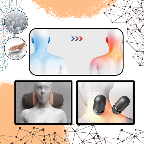 Nakkesmerte-Pute med Avansert Varmeterapi