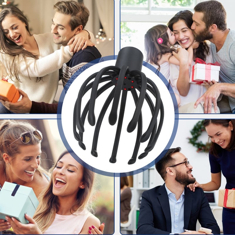 Hjemix | Octopus Head Massager