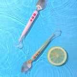 Hjemix | Baby Dobbel Hode Skraping Frukt Skje