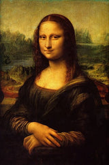 Hjemix | Aesthetic Funny Mona Lisa Canvas Plakat