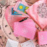 Hjemix | Rosa Tarot Kortstokk Settkolleksjon