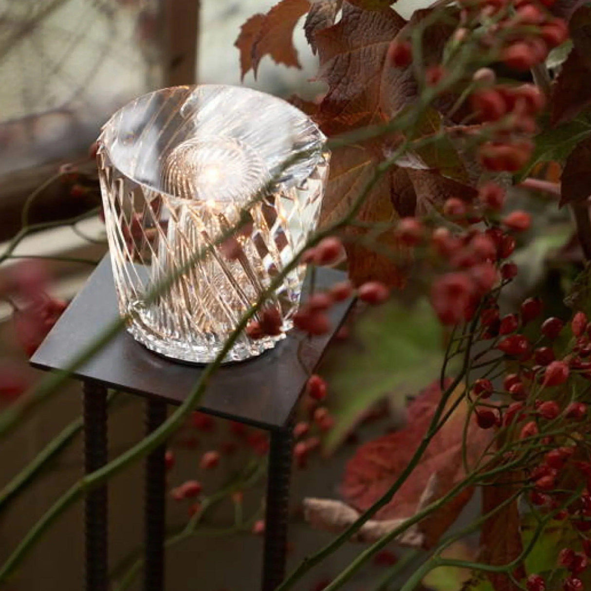 Hjemix | Lampe - Luksus Diamant Krystall LED Oppladbar Bordlampe