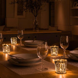 Hjemix | Lampe - Luksus Diamant Krystall LED Oppladbar Bordlampe