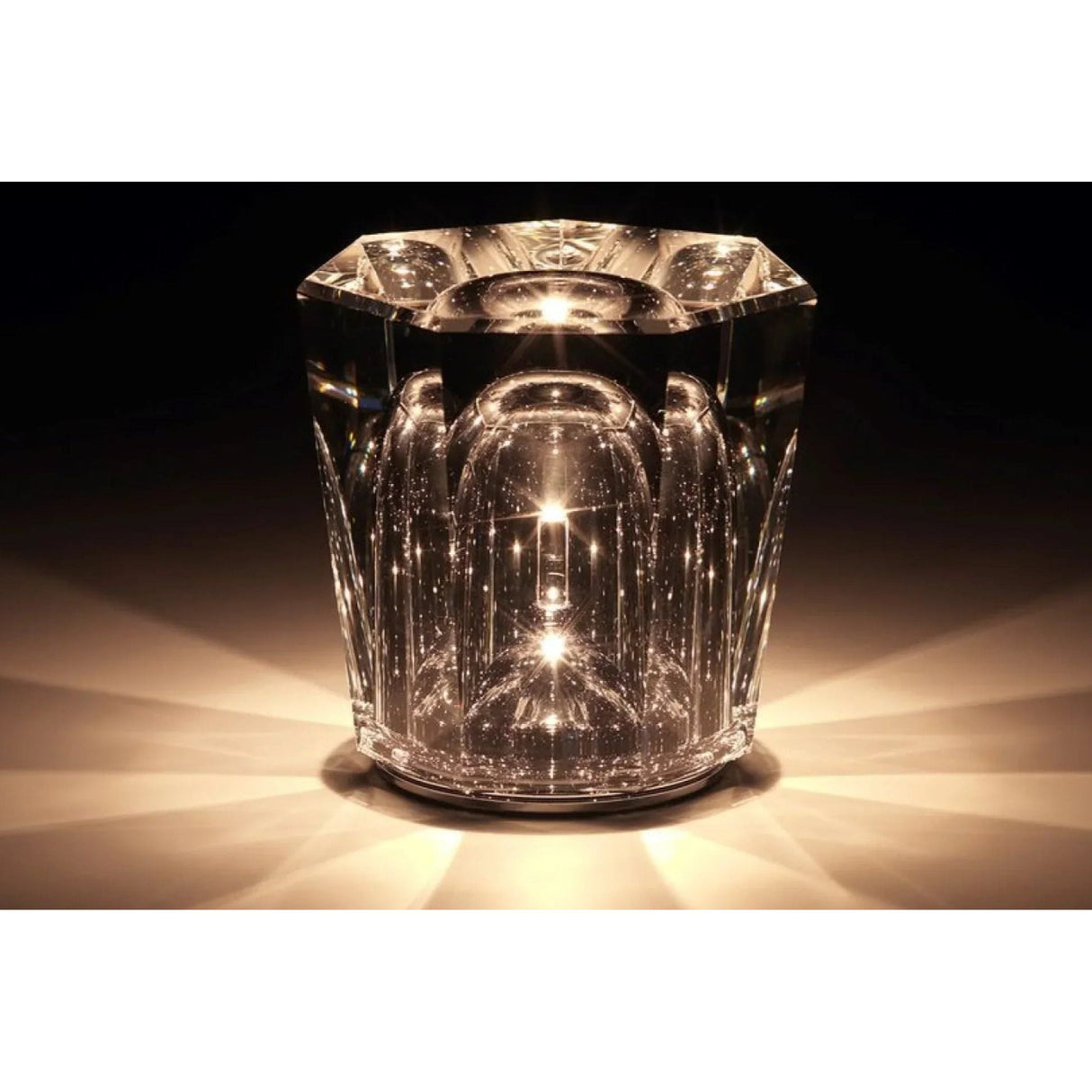 Hjemix | Lampe - Luksus Diamant Krystall LED Oppladbar Bordlampe