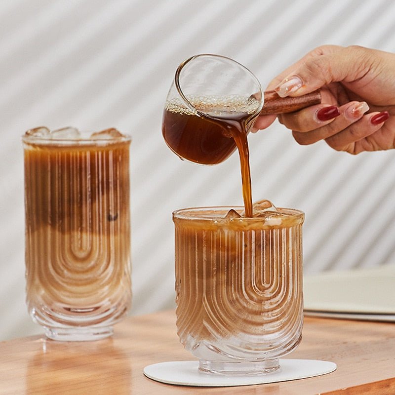 Hjemix | Amerikansk Is Latte Glass Kaffe Krus