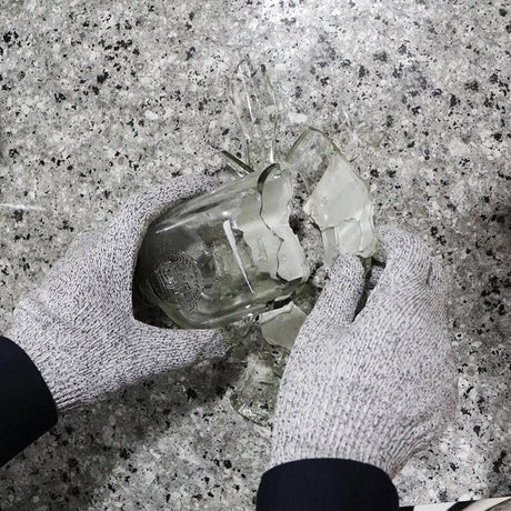 Hjemix | Anti-Cut Hansker 5 Grad Sikkerhets Kuttsikker Stikkbestandig Rustfritt Stål